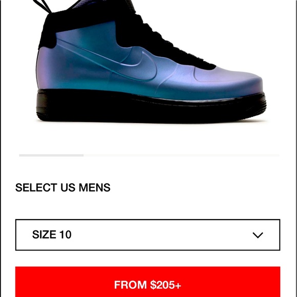 Other - Air Force 1 foam-posits size 11